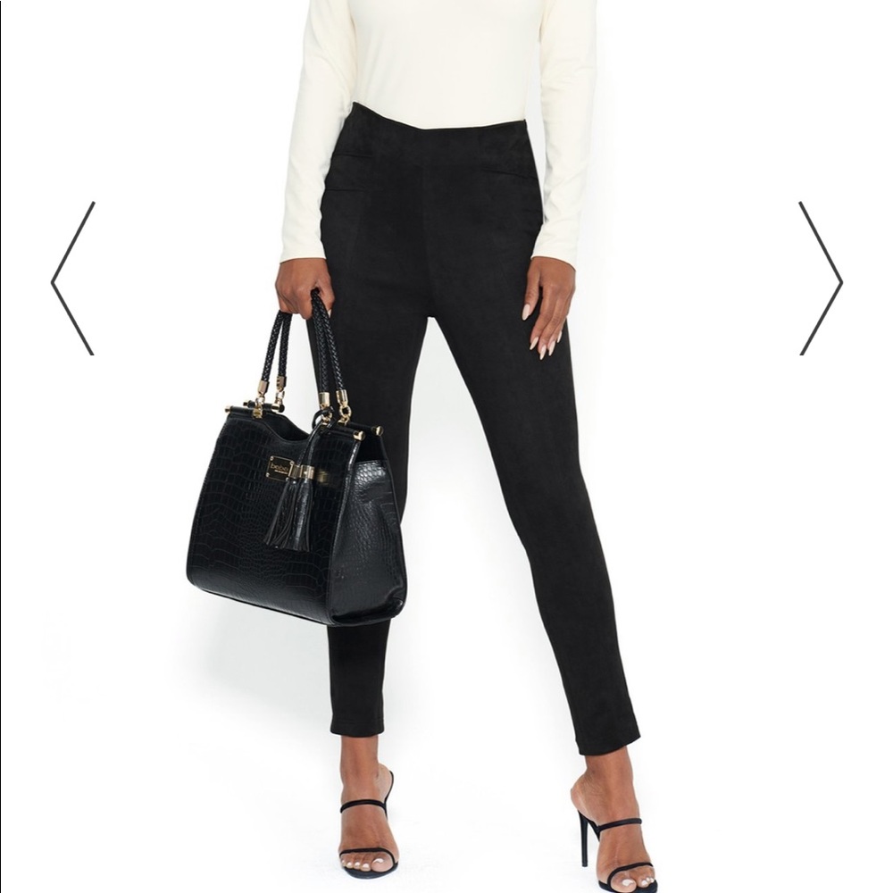 Suede legging
